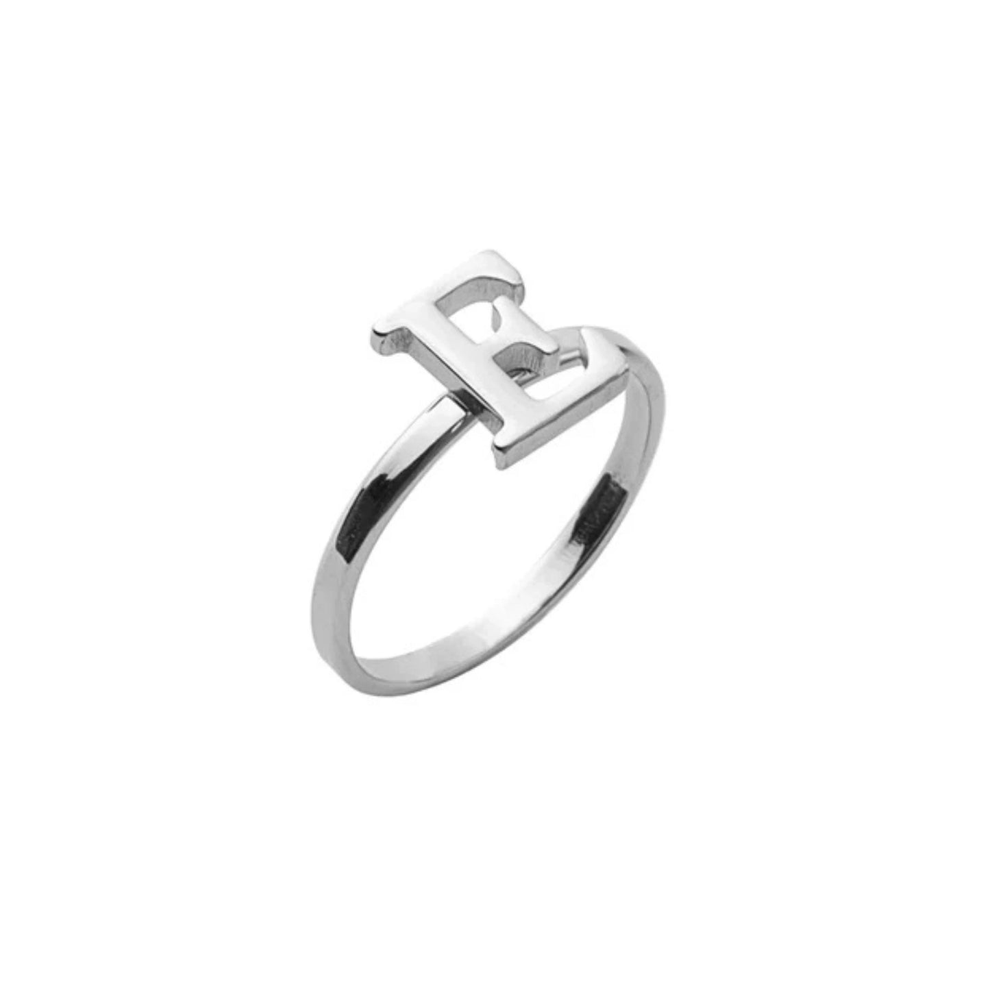 Personalized Stackable Initials Ring