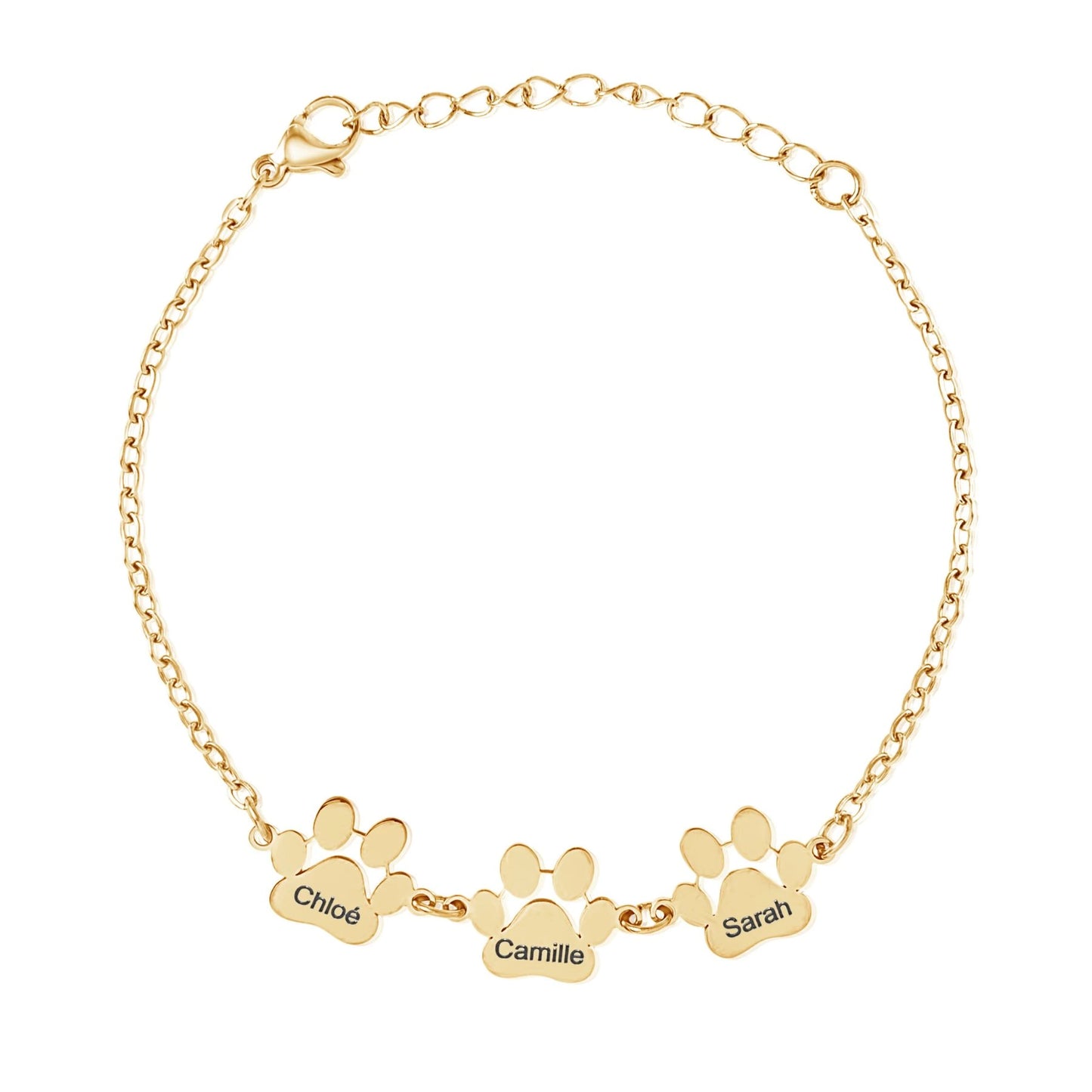 Personalized Paws Bracelet