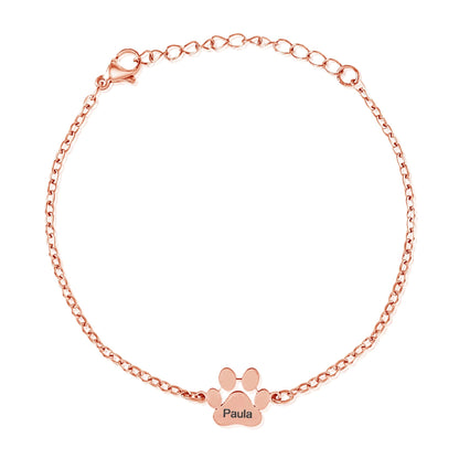 Personalized Paws Bracelet