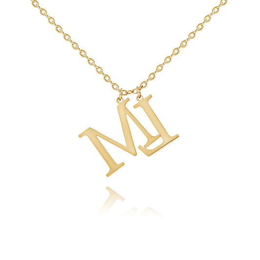 Personalized Uppercase Initial Necklace