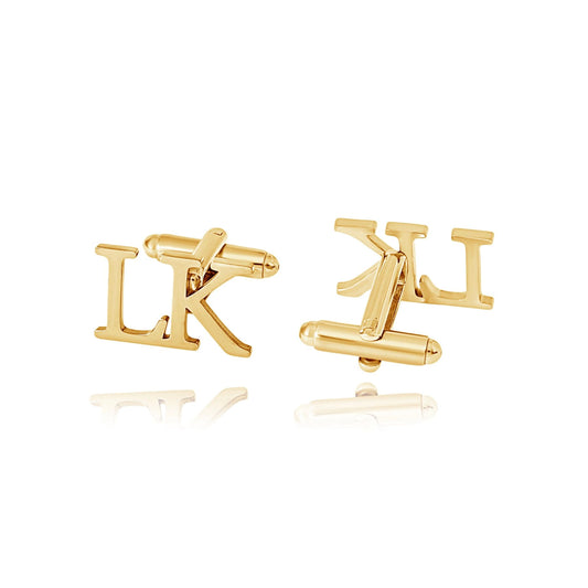 Personalized Initial Cufflinks