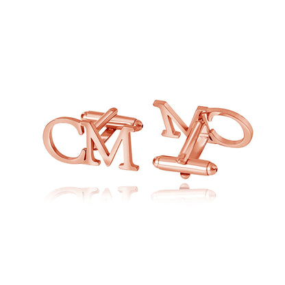 Personalized Initial Cufflinks