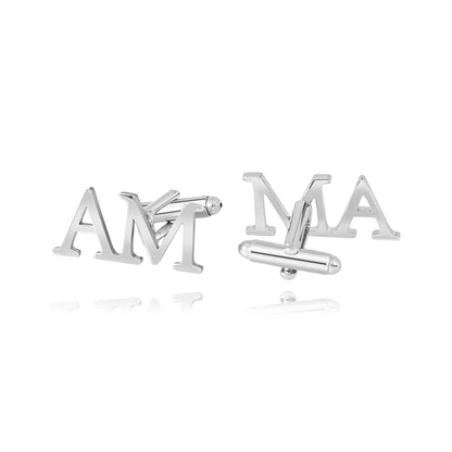 Personalized Initial Cufflinks