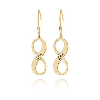 Infinity Dangle Earrings
