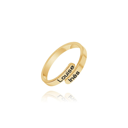 Simple Ring with Two Names