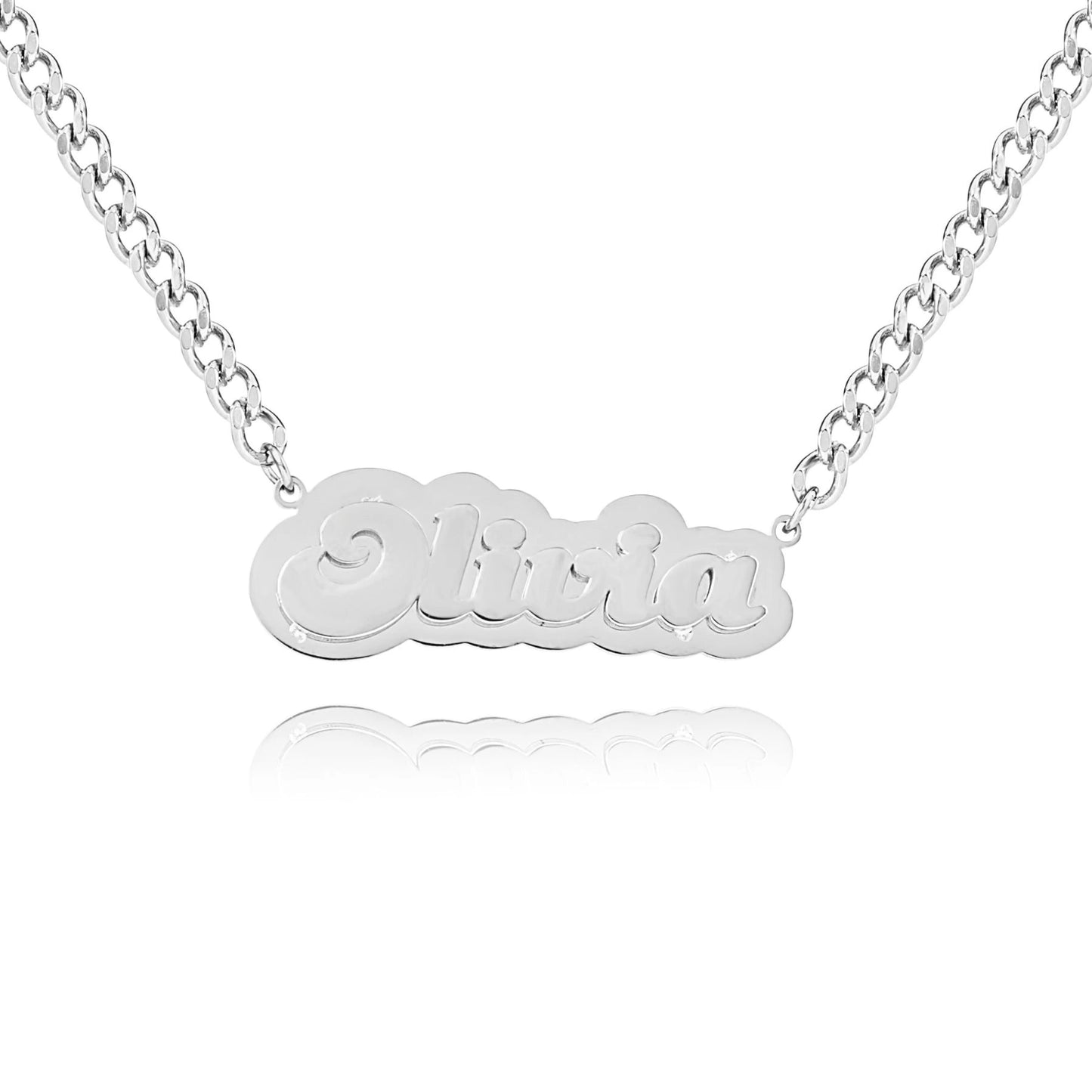 Personalized Name Plate Necklace