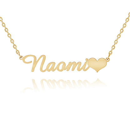 Personalized Name Necklace with Charm