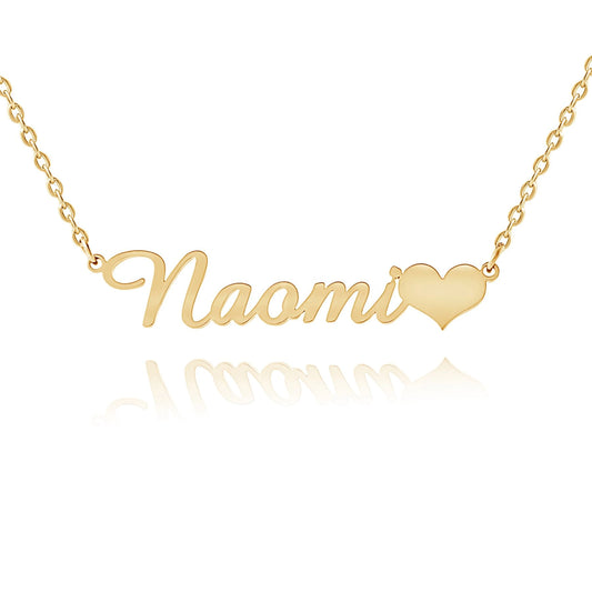 Personalized Name Necklace with Charm