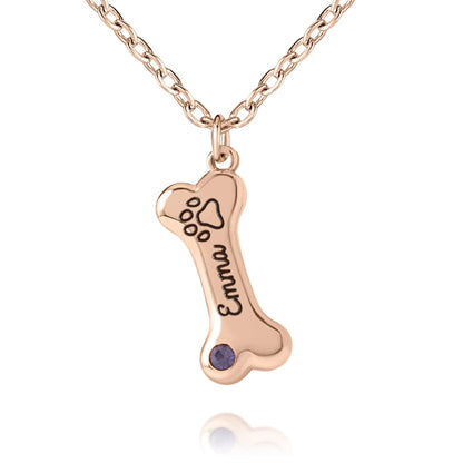 Collar con Hueso Personalizado