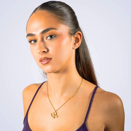 Coffret Chance Éternelle & Collier Cœurs Entrelacés avec Pierres de Naissance et Prénoms Gravés