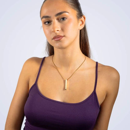 Collier Personnalisé Barre 3D En Arabe