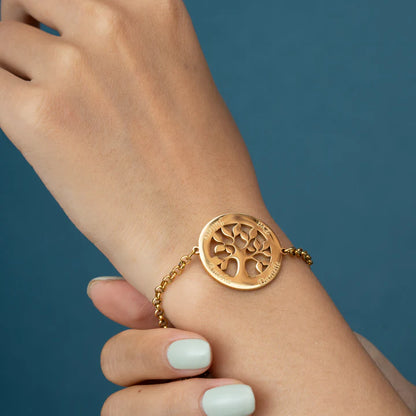 Bracelet Arbre de Vie Personnalisé