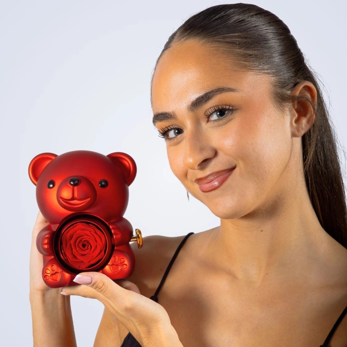 Ours Éternel & Collier Cœur Personnalisé