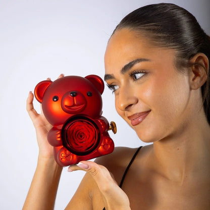 Ours Éternel & Collier Cœur Personnalisé