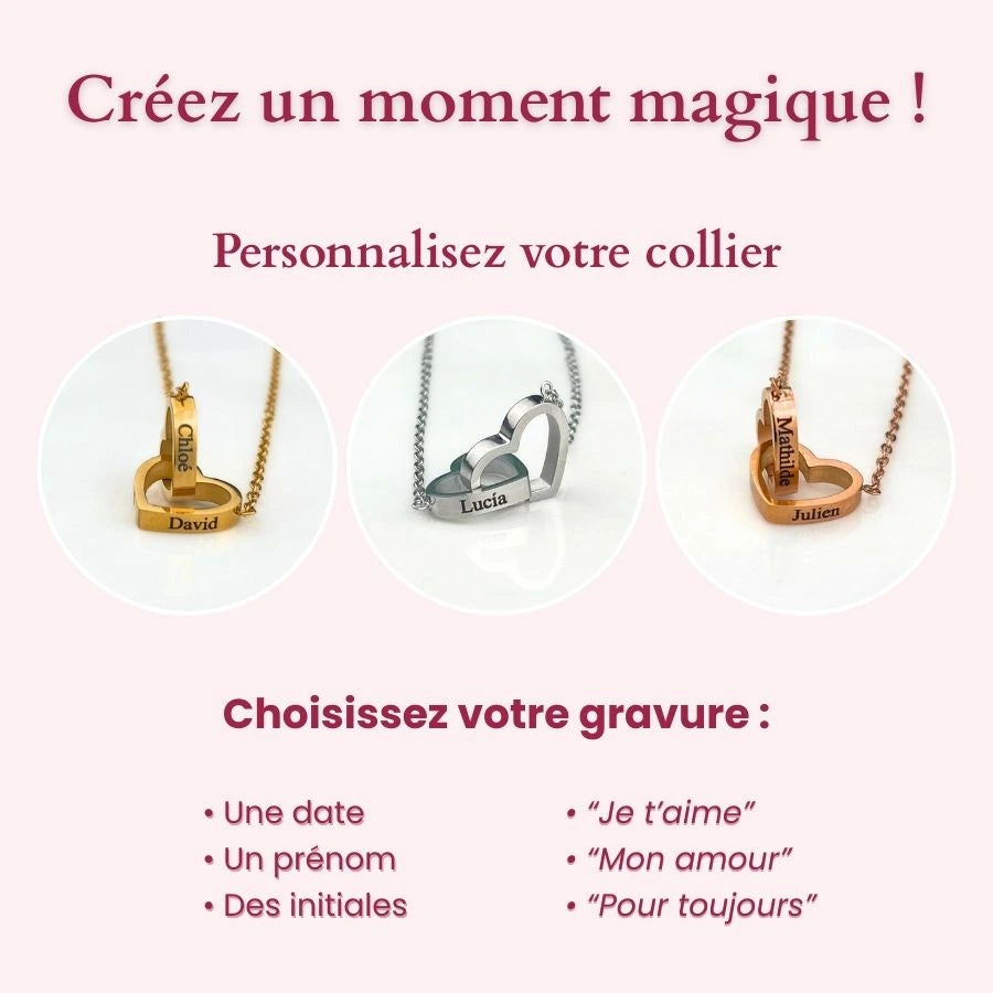 Eternal Passion & Personalized Necklace