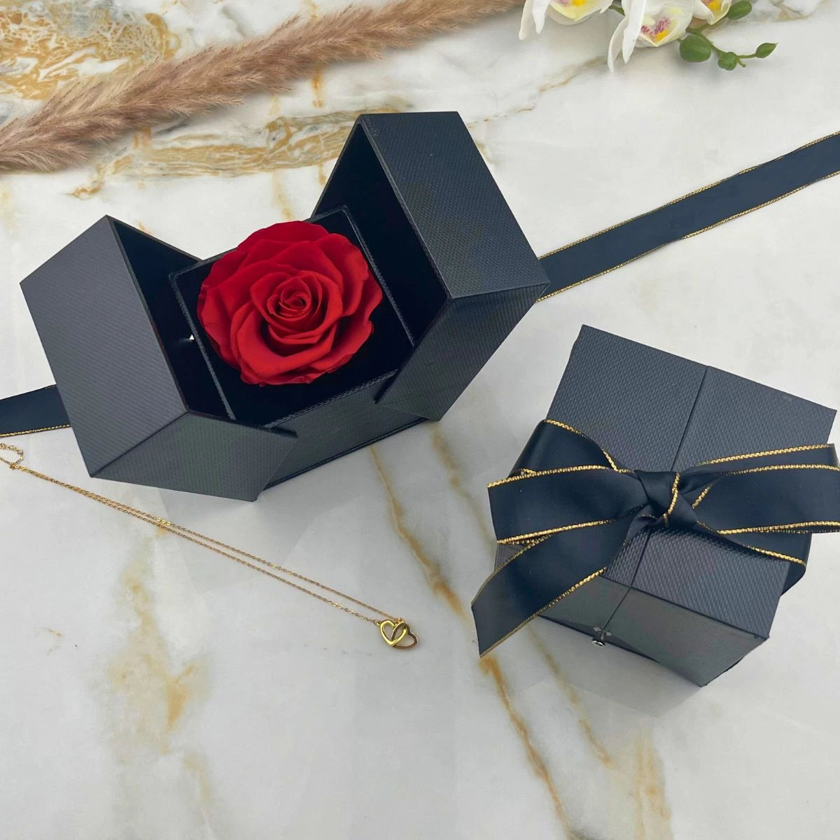 Eternal Gift Box & Personalized Bracelet & Necklace