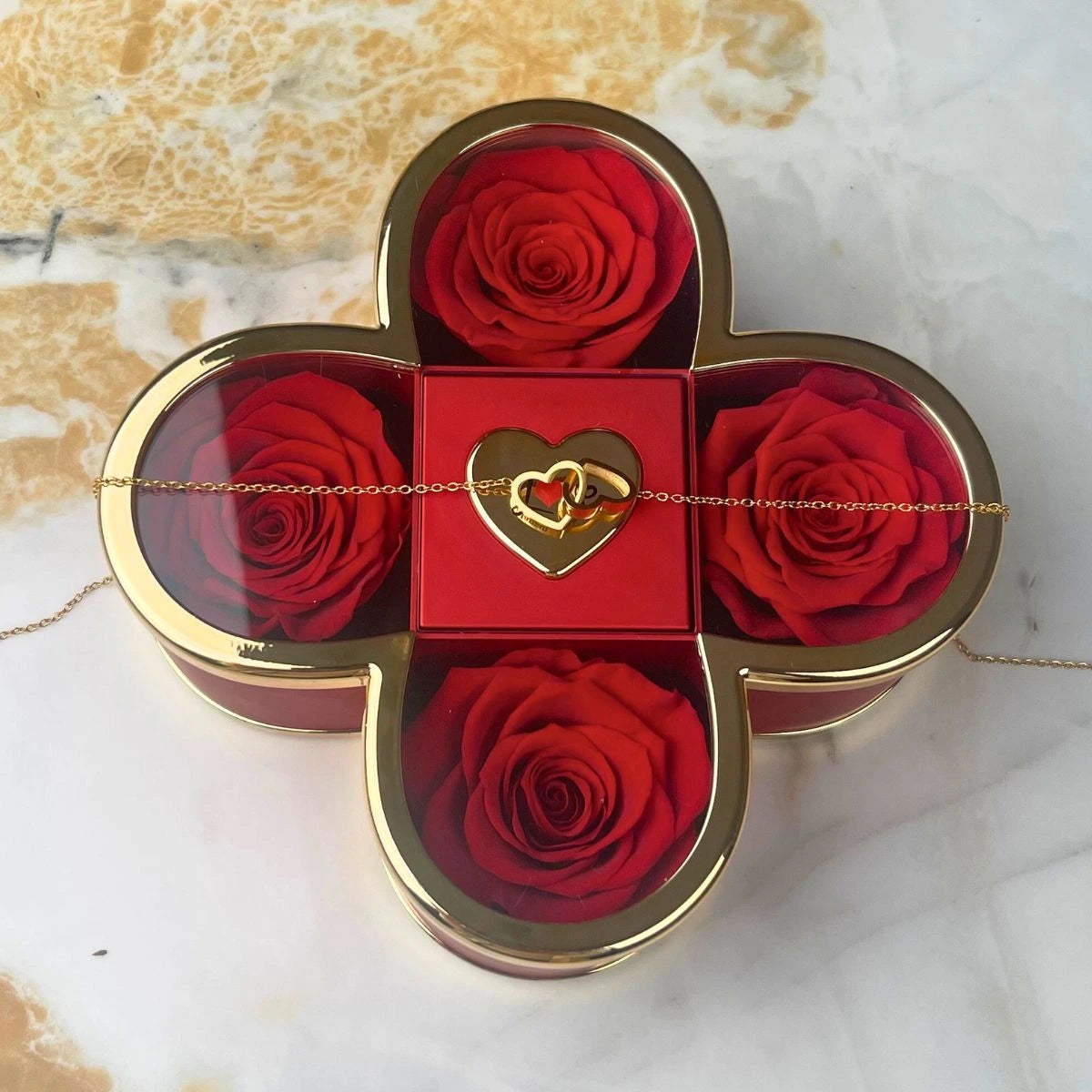 Eternal Luck Box & Personalized Necklace
