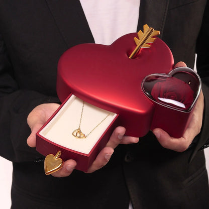 Eternal Love Box & Personalized Bracelet & Necklace