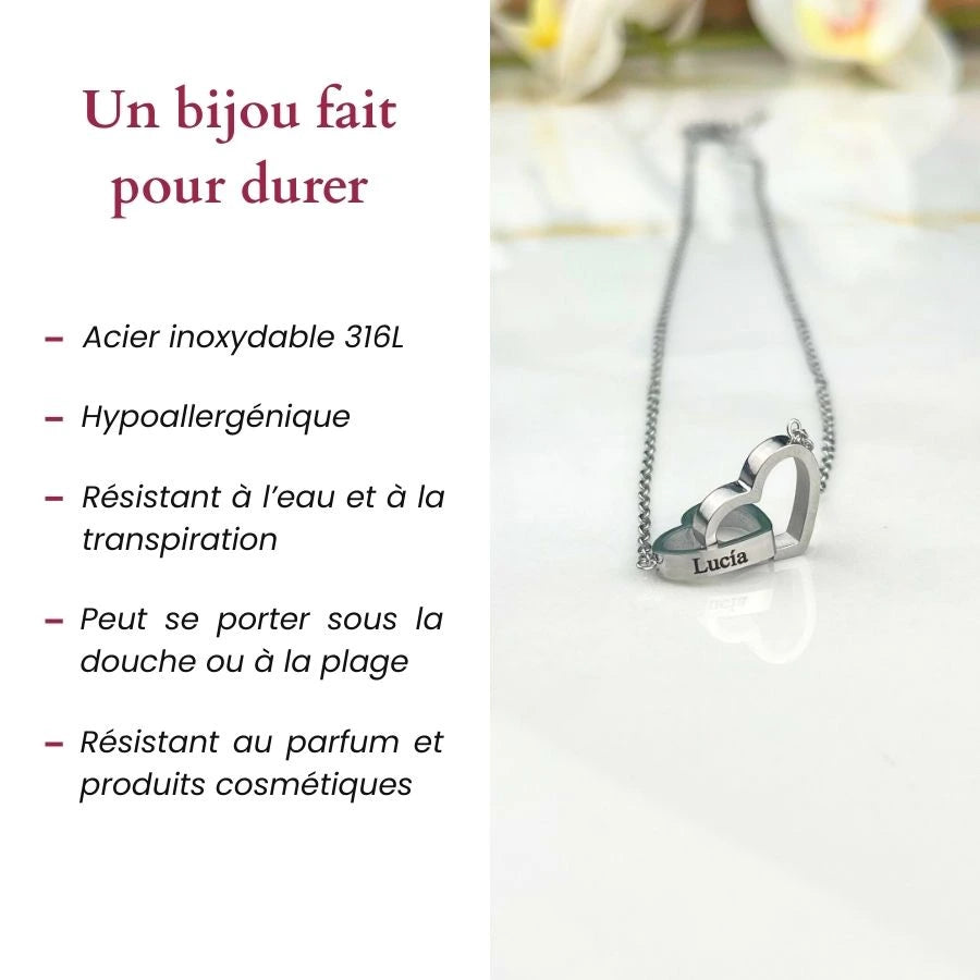 Eternal Passion & Personalized Necklace