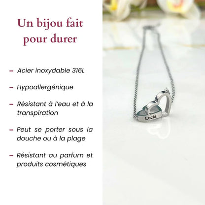 Eternal Passion & Personalized Necklace