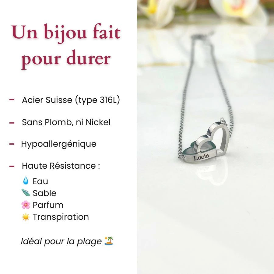 Eternal Passion & Personalized Necklace